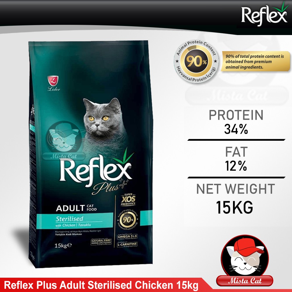 Stock Clearance [Exp: Apr 2022]] Reflex Plus Cat Sterilised 