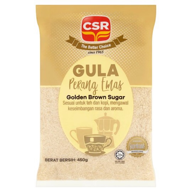 CSR Golden Brown Sugar 450g | Shopee Malaysia