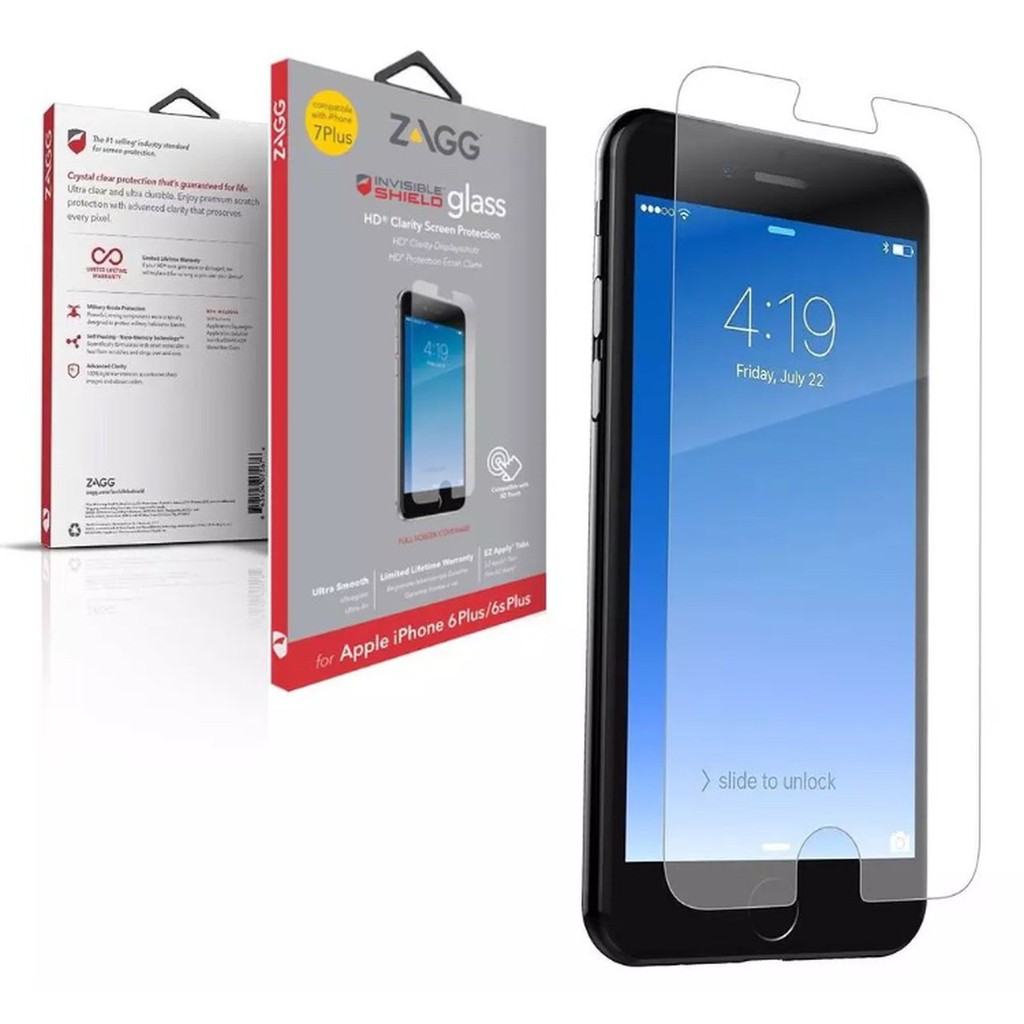 Brand new zagg invisible shield glass hd clarity screen protection