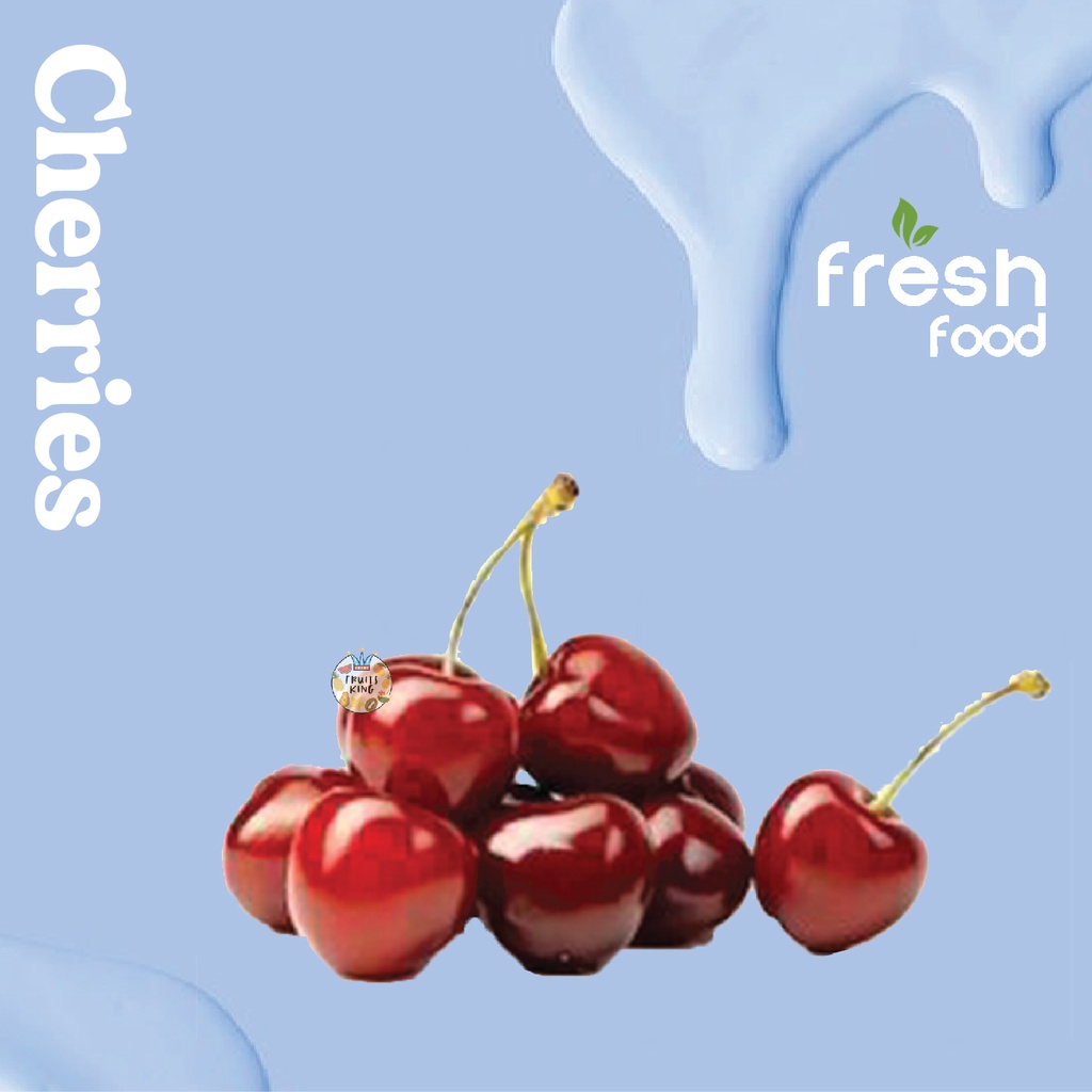 THE FRUITS KING PREMIUM SWEET AND CRUNCHY CHERRIES (READY STOCK