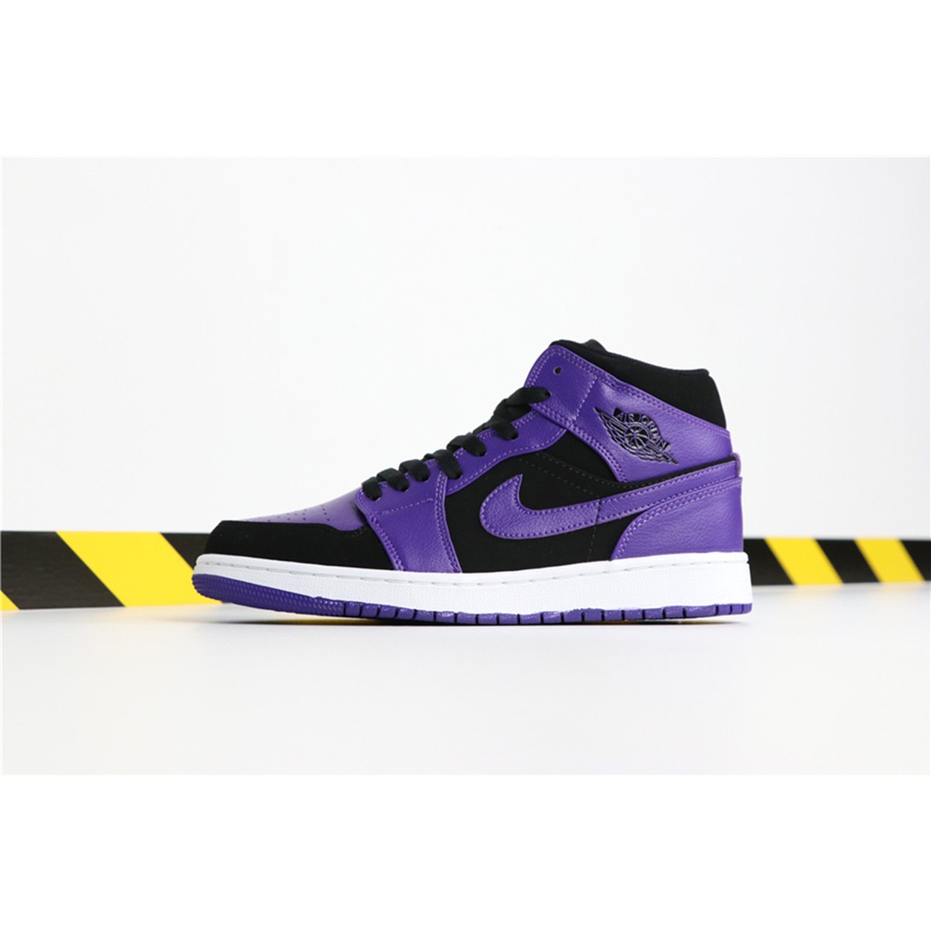 air jordan 1 mid black concord