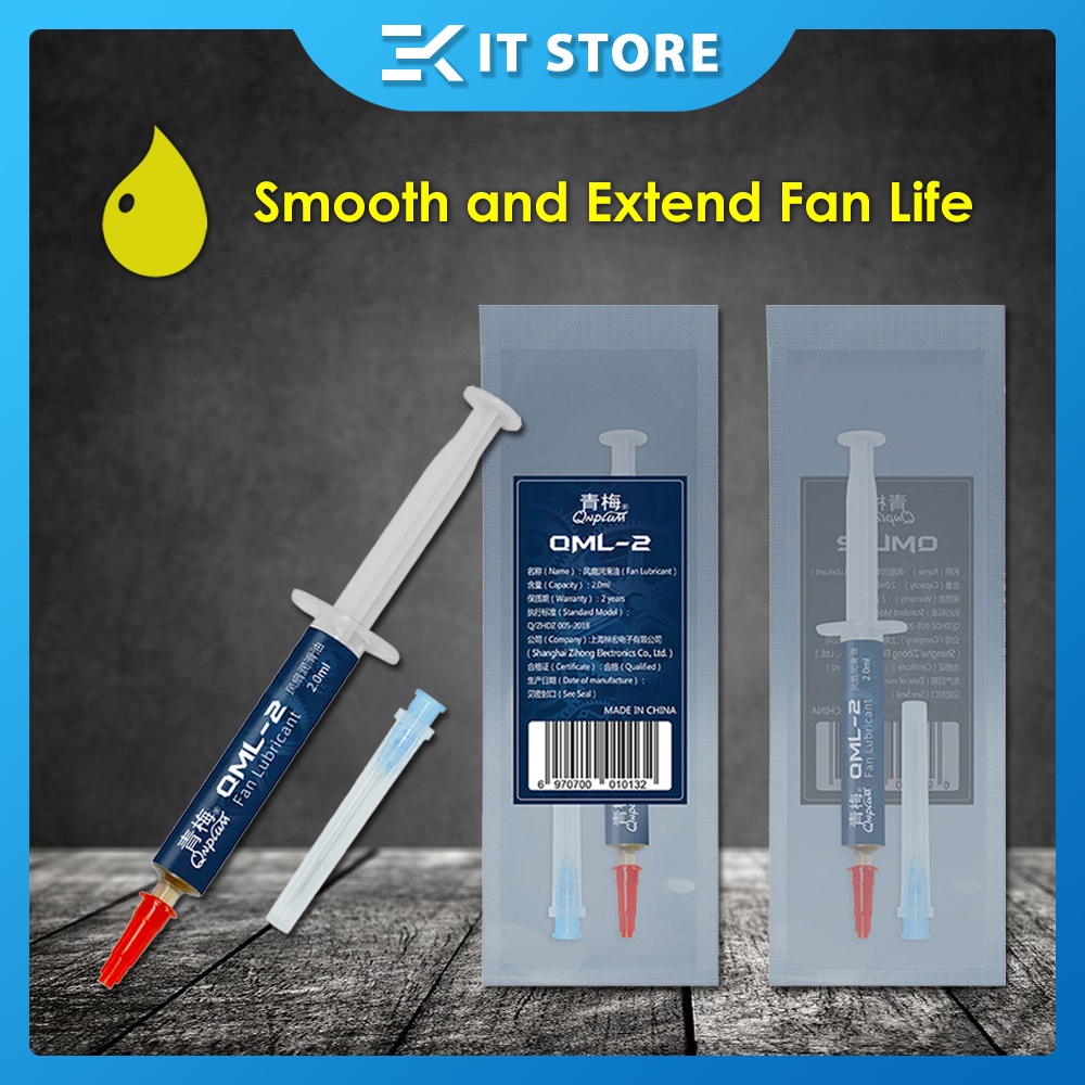 (Ready Stock) Qnplum QML2 Fan Lubricant Bearing Grease Supply Suitable