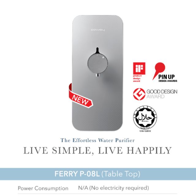 Coway Ferry P 08l Water Purifier Shopee Malaysia