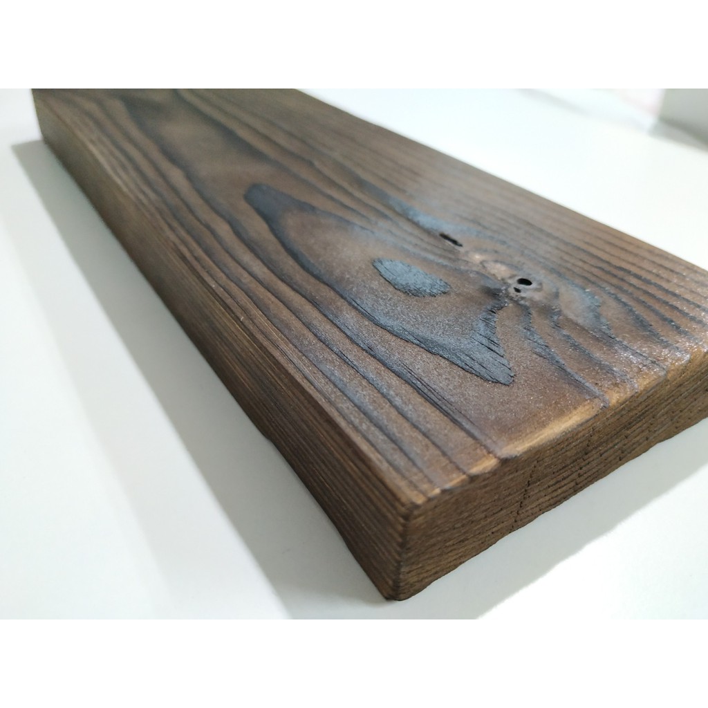 Decoration Burn Pine Wood 20MM thickness 600mm X 120mm Shopee Malaysia