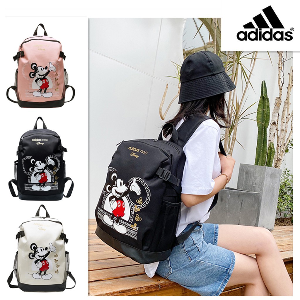 adidas mickey mouse backpack