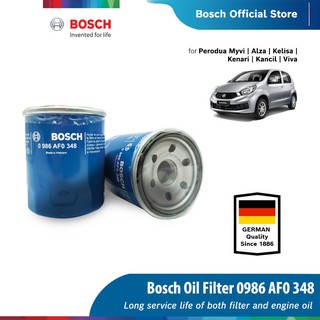 Bosch Oil Filter 0986AF0348 for PERODUA ALZA ,KELISA, KENARI ,KEMBARA