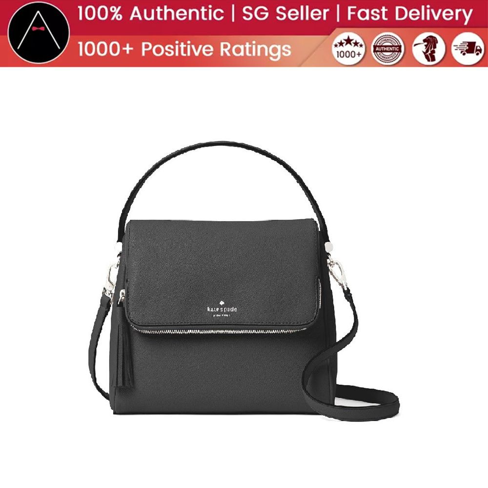 100% Authentic & Brand New Kate Spade Chester Street Miri Shoulder/  Crossbody Bag [Black] | Shopee Malaysia