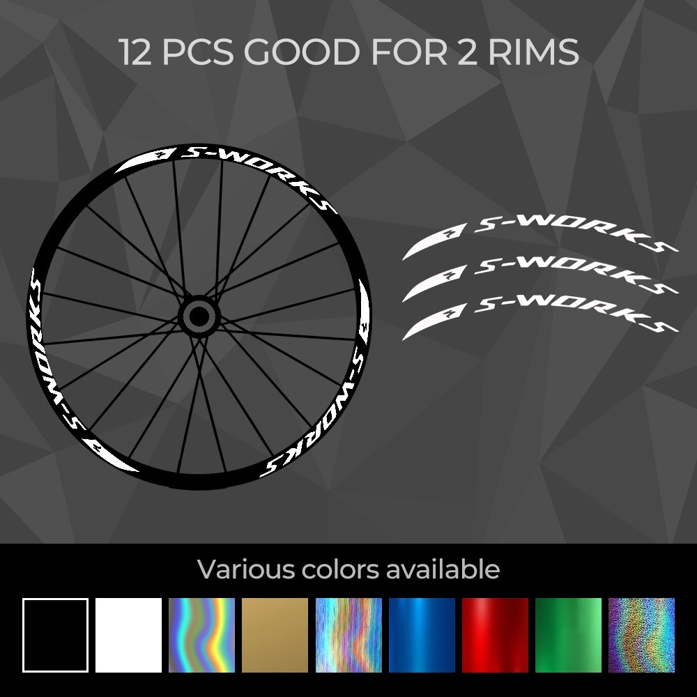 FOXTER FATORY RACING BIKE RIM DECALS Suitable for mountain bike and