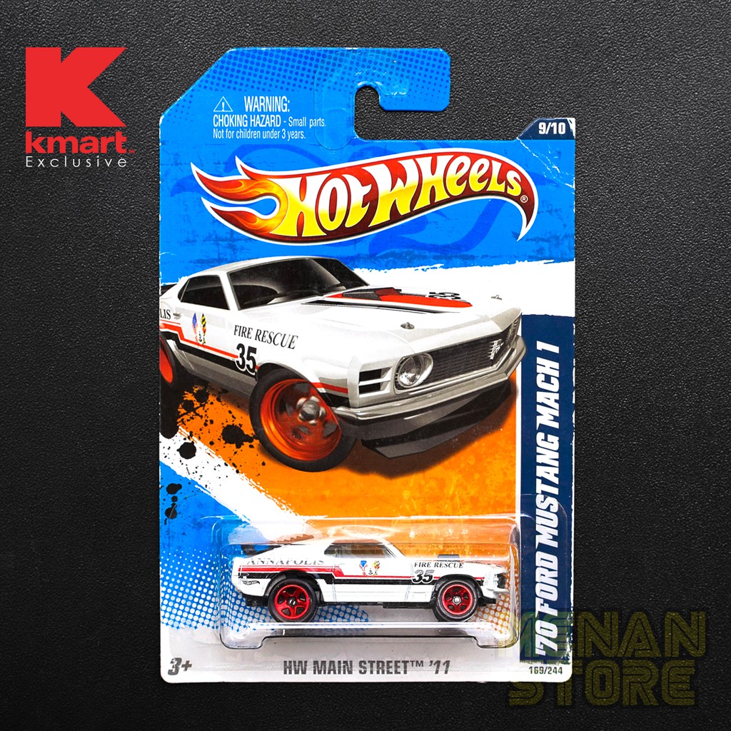 Hot Wheels 70 Ford Mustang Mach 1 Kmart Exclusive Shopee Malaysia 8145