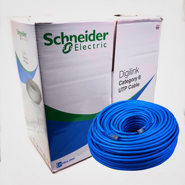 SCHNEIDER DIGILINK CAT5 & CAT6 UTP CABLE (305METER) / CABLE Shopee