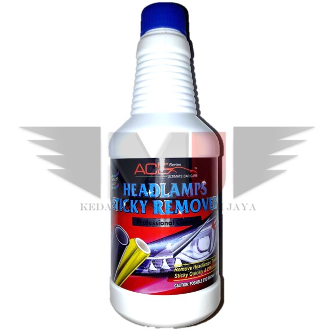 ACE SERIES HEADLAMPS STICKY REMOVER 500ML
