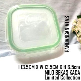 LIMITED EDITION MILO EZY LOCK BEKAS KACA SEGI EMPAT SAMA LIMITED EDITION MILO EZY LOCK BEKAS KACA SEGI EMPAT SAMA