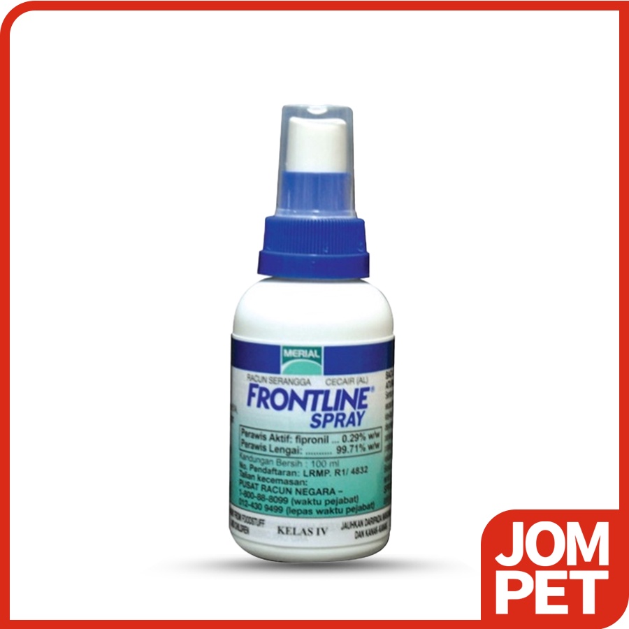 FRONTLINE Spray for Cat & Dog (100ml) / Anti Flea & Ticks Kutu Front