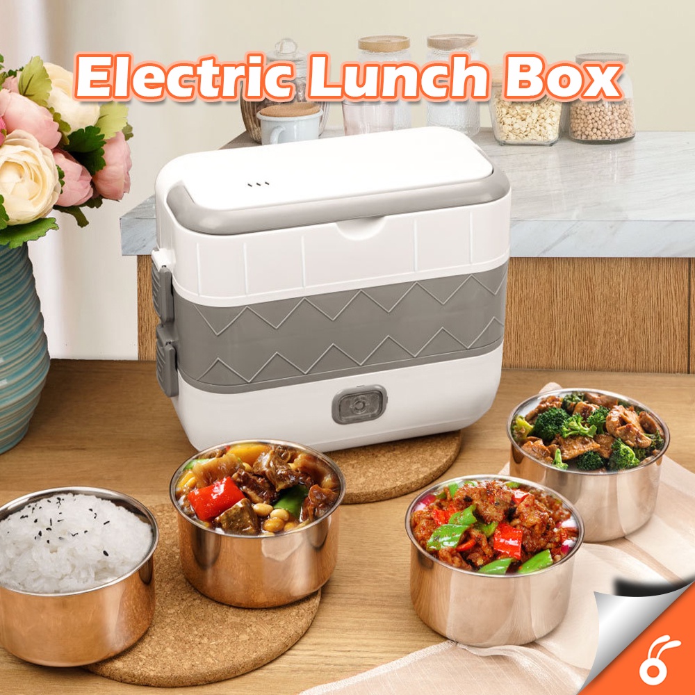 6134 ELECTRIC LUNCH BOX Portable Lunch Box Cooker Portable Mini Rice
