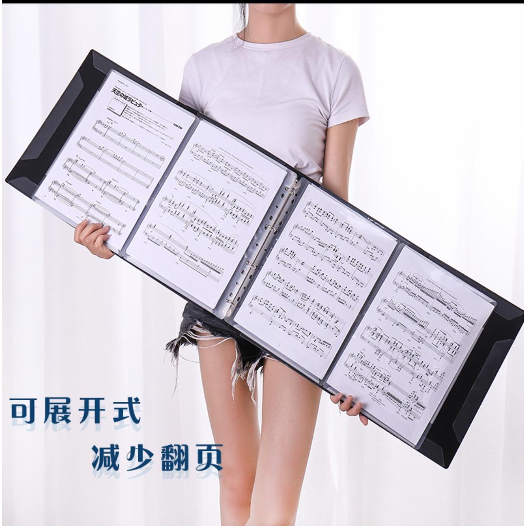 1370【Ready Stock KL】Piano Music Score Book Music Sheet Book乐团曲谱本乐谱夹