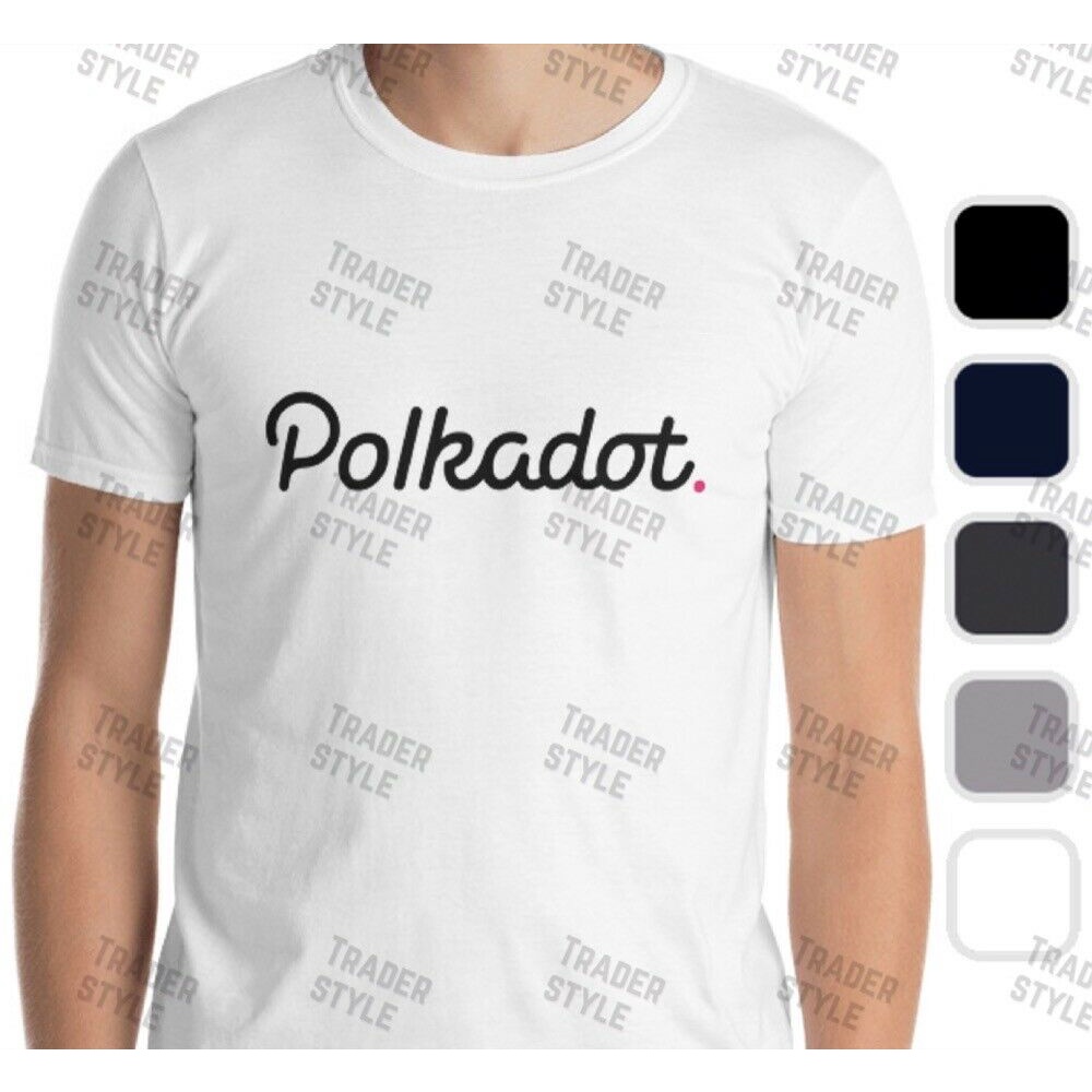 Men's T-Shirts hot trend  Polkadot Dot Classic Logo crypto merch currency hodl trader gift tee 343067