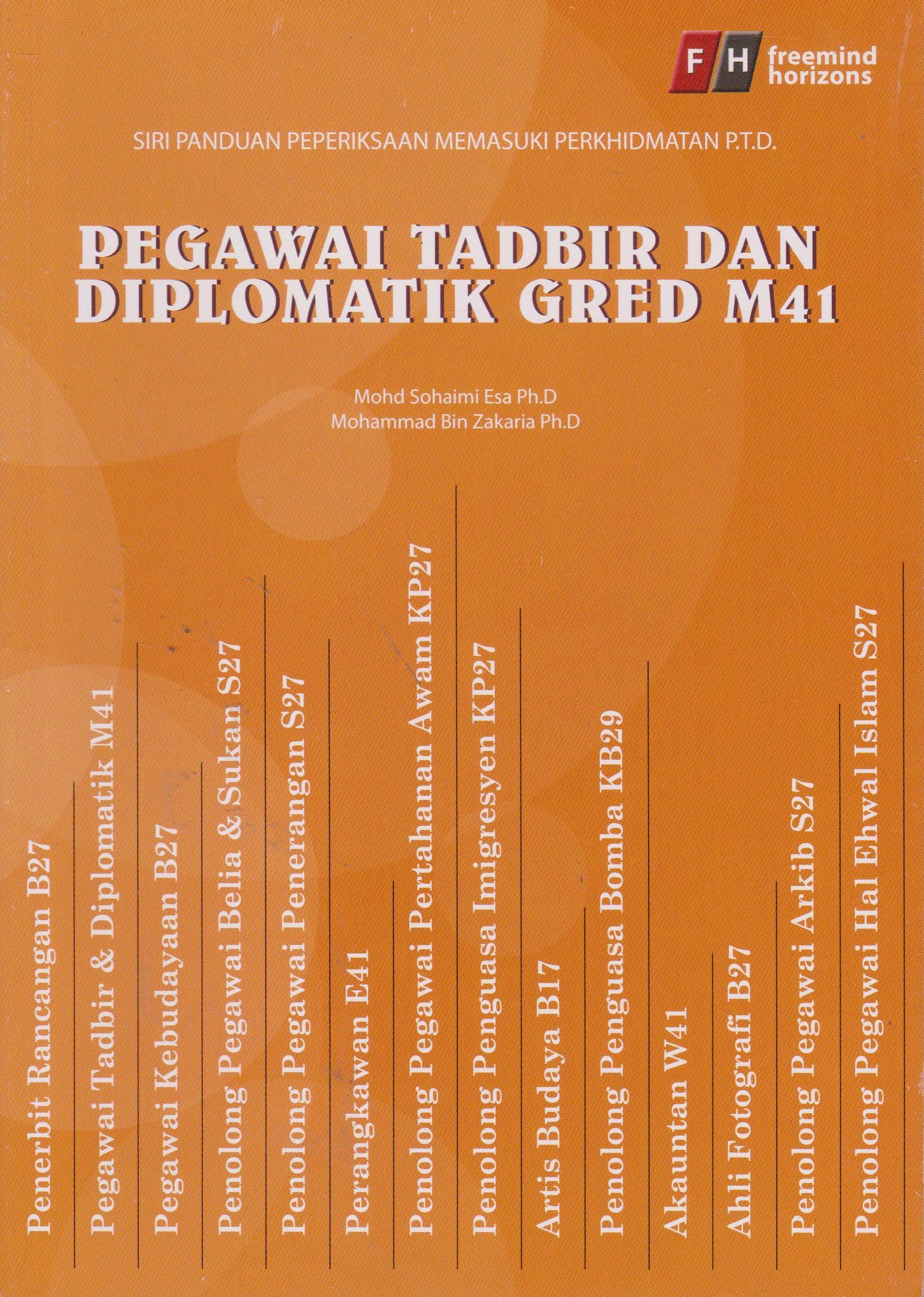 Pegawai Tadbir Dan Diplomatik Gred M41 Shopee Malaysia