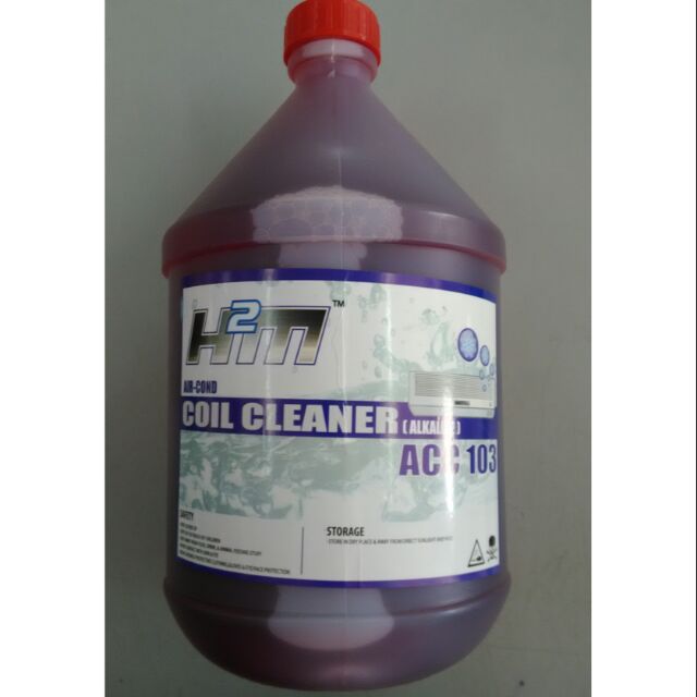 H2m Aircond Alkaline Air Cond Coil Cleaner 4liter Shopee Malaysia