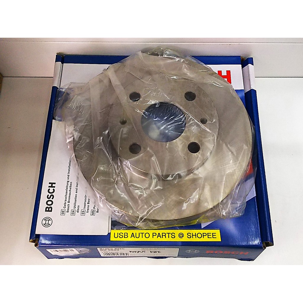 Myvi Myvi Lagi Best Axia Bezza Original Bosch Brake Disc Rotor 1 Piece Shopee Malaysia