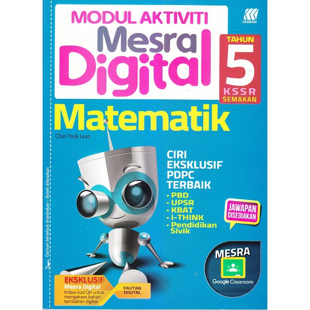 Modul Aktiviti Mesra Digital Tahun 5 English