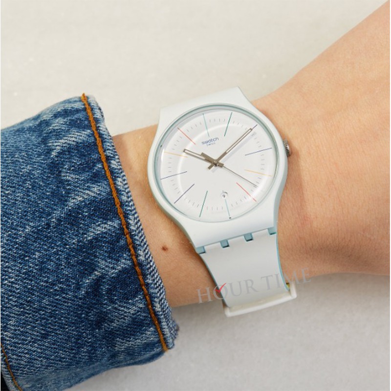 Swatch Watch Waterproof Elegant And Mature 2023