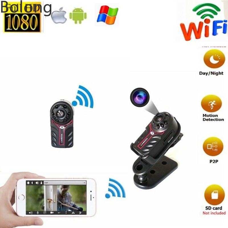MD19 Wireless Charger Mini HD 1080P Spy Hidden Nanny Camera Video Recorder BG