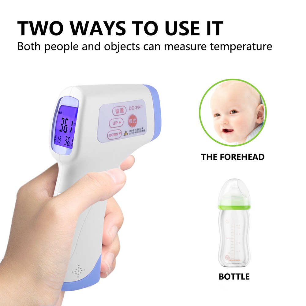 Children Indoor Coniler Digital Forehead Thermometer,Rapid Measurement,Suitable for Babies and Outdoor Using Adults 