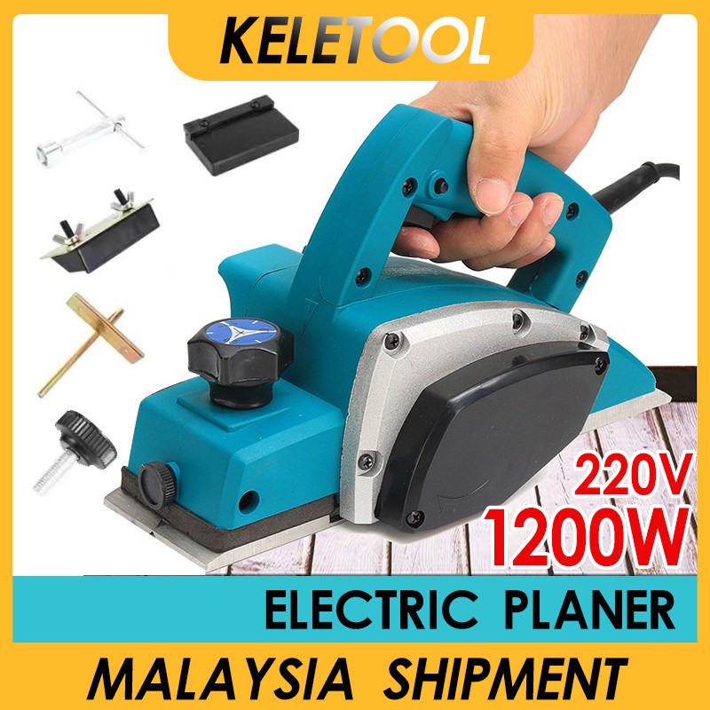 1600W Electric Planer Machine Planner Wood Working Tools Hand Held Electric Wood Planer tool