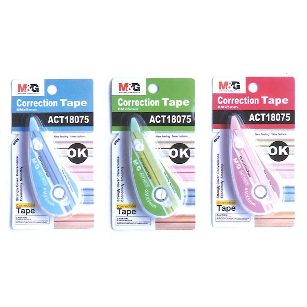 M&G ACT18075 CORRECTION TAPE Shopee Malaysia