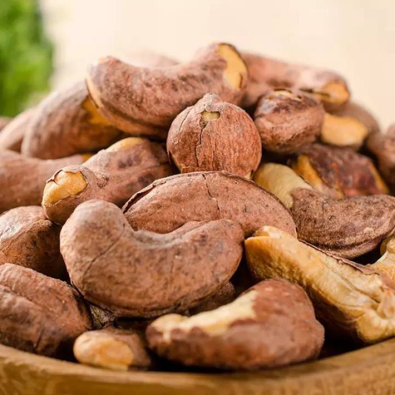 [JUMBO SAIZ] Charcoal Roasted Cashew Nut Kacang Gajus Bakar Berkulit