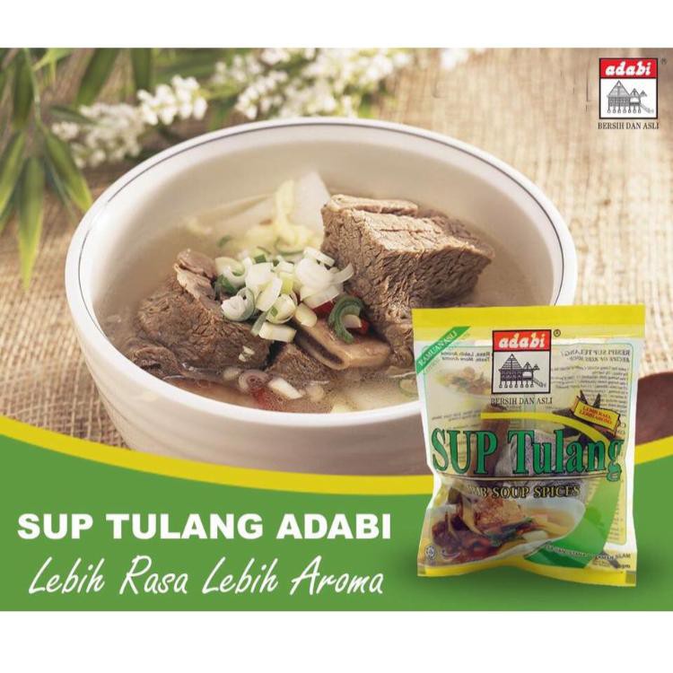 Sup Bunjut Sup Tulang Adabi Shopee Malaysia