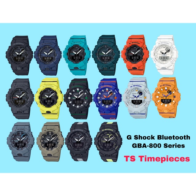 G Shock Bluetooth Series Gba 800 1 Gba 800 2 Gba 800 2a2 Gba 800 3 Gba 800 4 Gba 800 9 Gba 800 8 Gba 800lu Gba 800dg Shopee Malaysia
