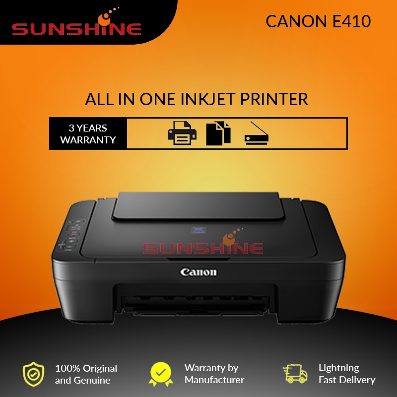 Buy Canon E410 3 In1 Color Inkjet Printer Pixma 2135 2336 Seetracker Malaysia
