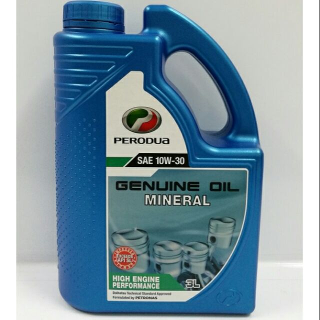 (DAILY SHIPPING) Perodua Mineral Genuine Oil  Shopee Malaysia