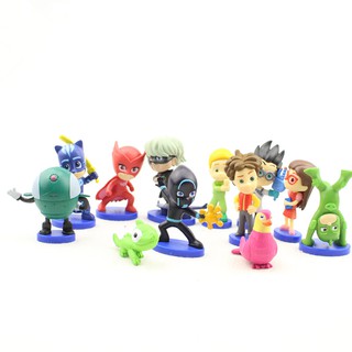Available 12pcs Set 4 6cm Pj Masks Action Figures Pvc Character Greg Connor Amaya Dolls Decoration Kids Toys Gift Shopee Malaysia - ready stock12pcsset 3 virtual world roblox action figures pvc game toy