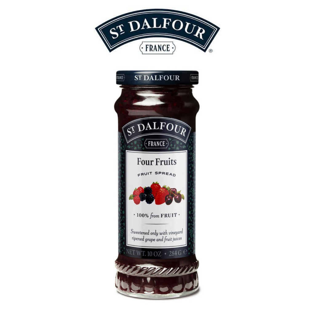 St. Dalfour Four Fruits Jam Fruit Spread 284g Shopee Malaysia