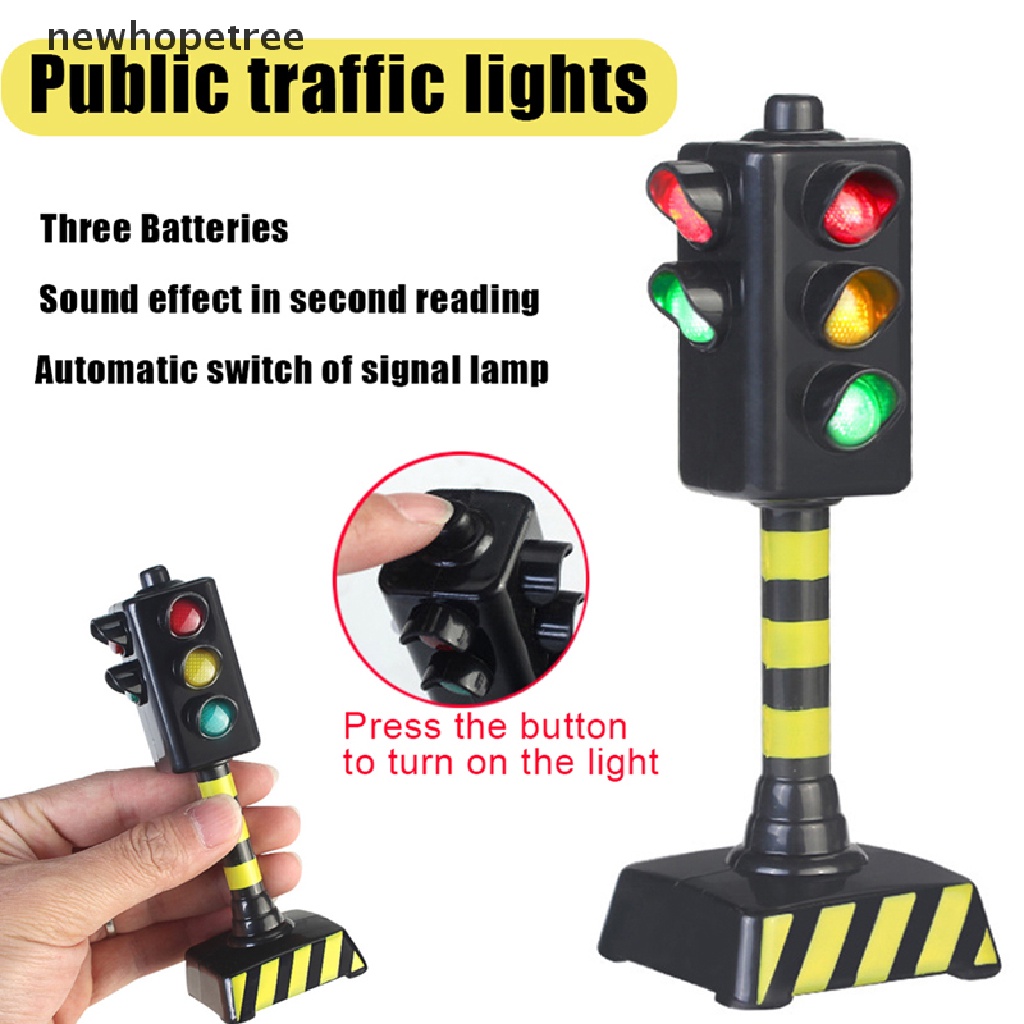 Ntmy Kids Mini Traffic Signs Light Speed Camera Toy with Music LED Traffic rule toy QDD