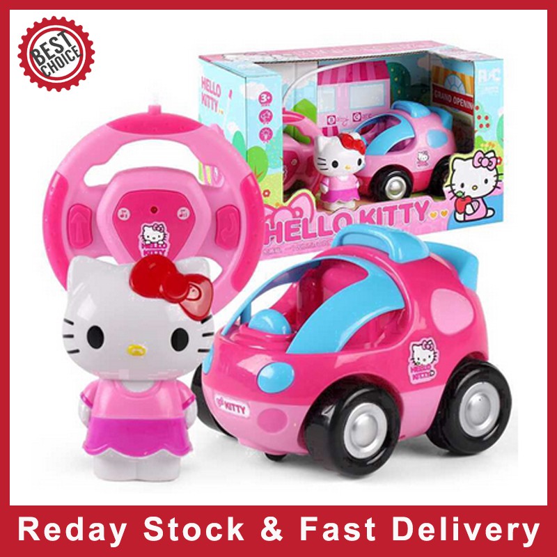 hello kitty remote control car