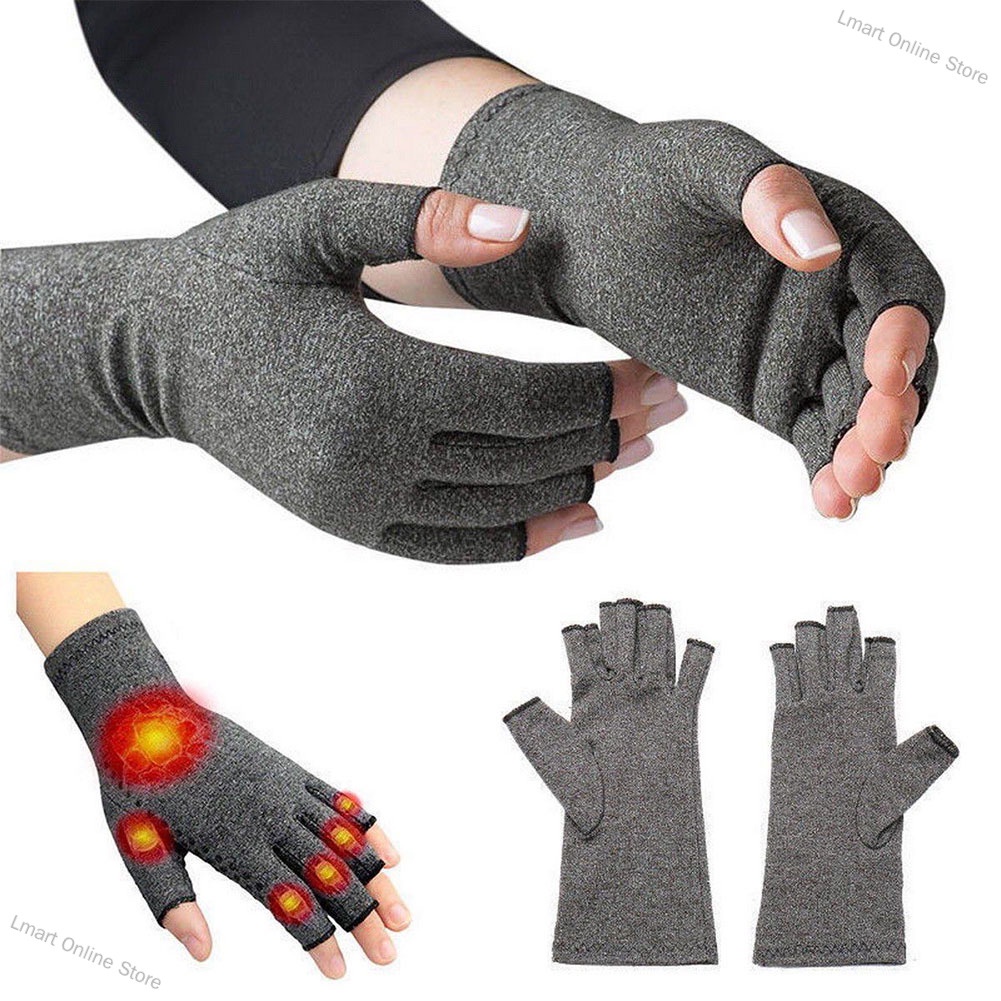 Lmart Online Store Medical Anti Arthritis Compression Therapy Gloves Hand Support Relieve Rheumatoid Pain