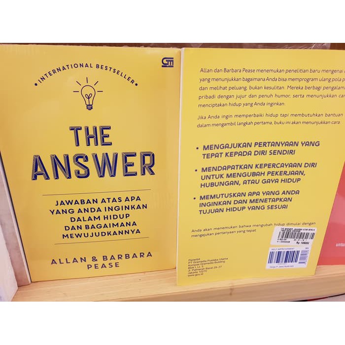 The Answer Answer Answer All You Whombic By Allan And Barbara Shopee Malaysia