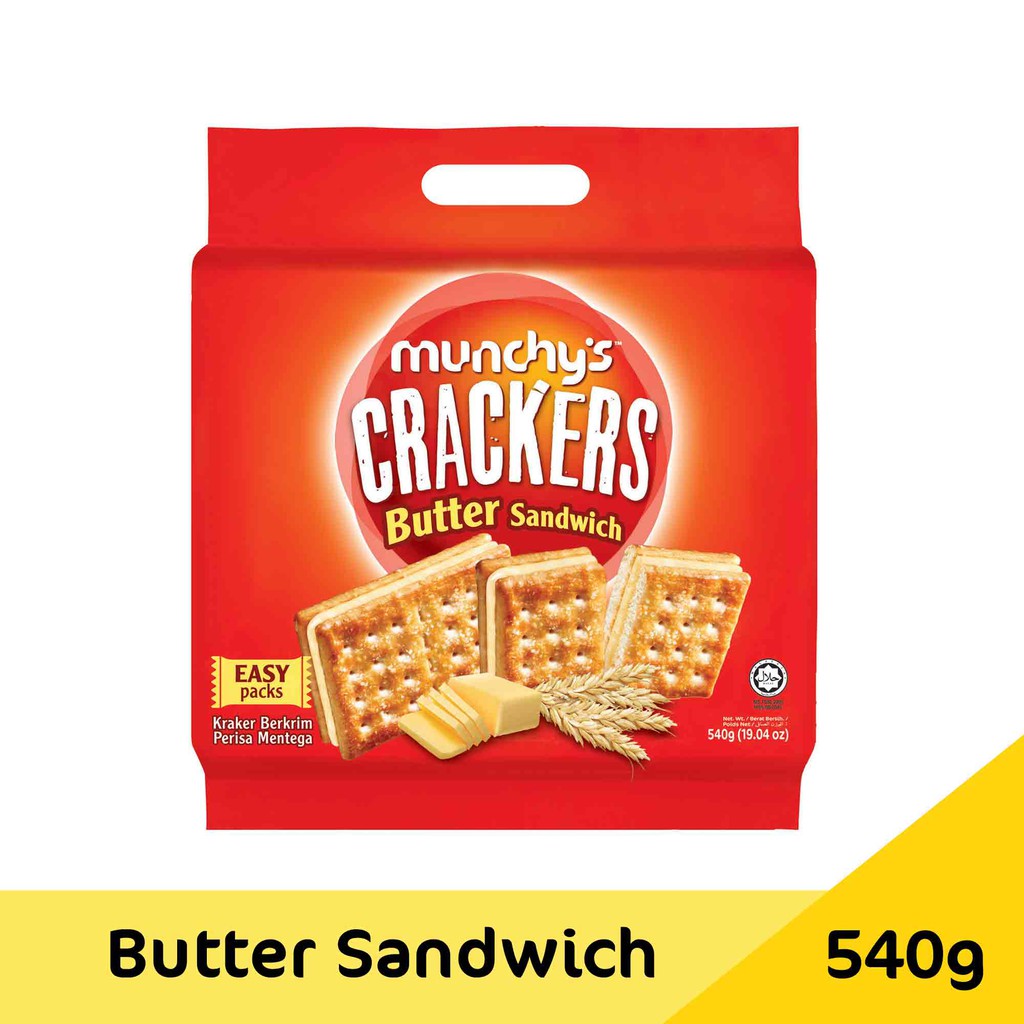 Munchy's Crackers Sandwich Butter Cream (540g) Shopee Malaysia