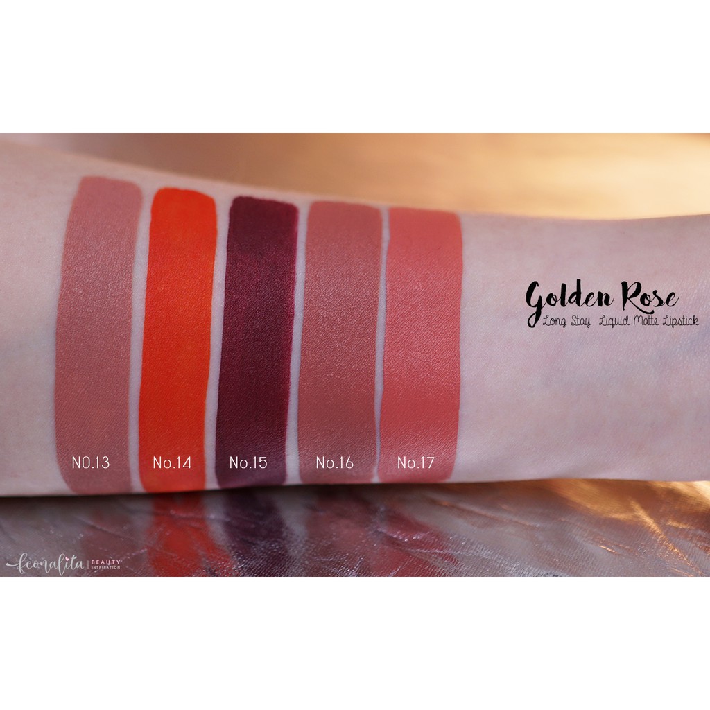 Golden Rose Longstay Liquid Matte Lipstick 14 Shopee Malaysia