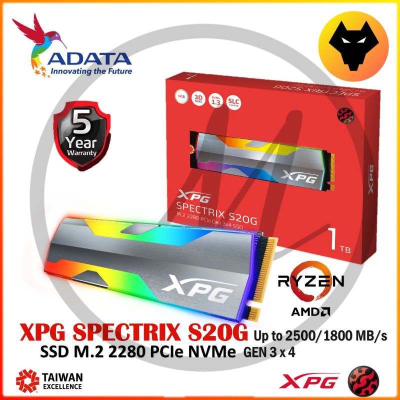 Обзор 500 гб ssd m 2 накопитель a data xpg spectrix s20g