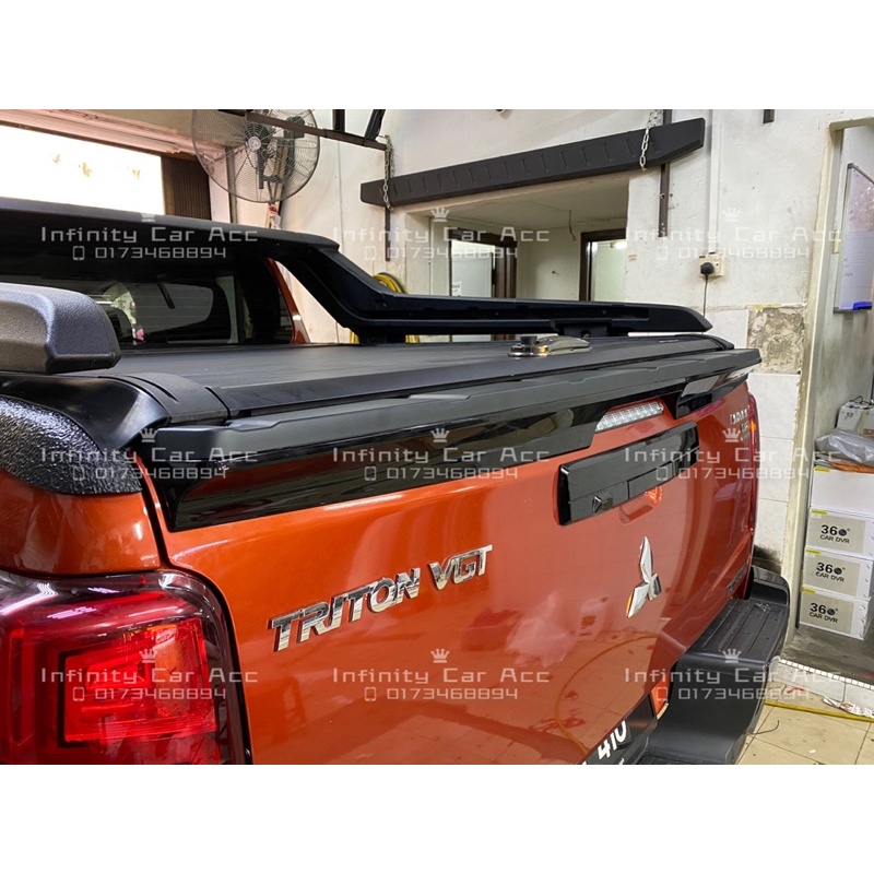 Mitsubishi Triton 2019-2021 Rear Spoiler TailGate Trim Tub Rear Bonet  Spoiler Tail Gate Spoiler Thailand ???????? | Shopee Malaysia