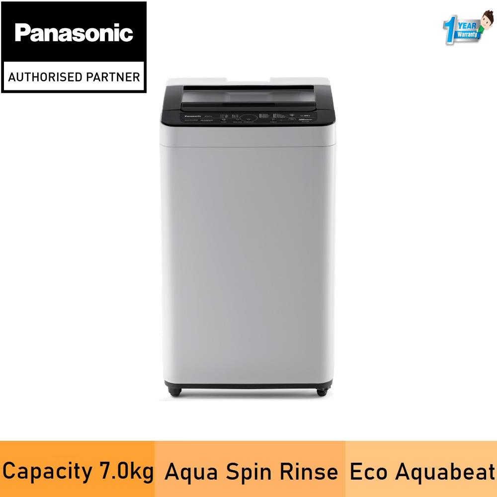 PANASONIC NA-F70S7 TOP LOAD WASHING MACHINE 7KG NA-F70S7HRT | Shopee ...