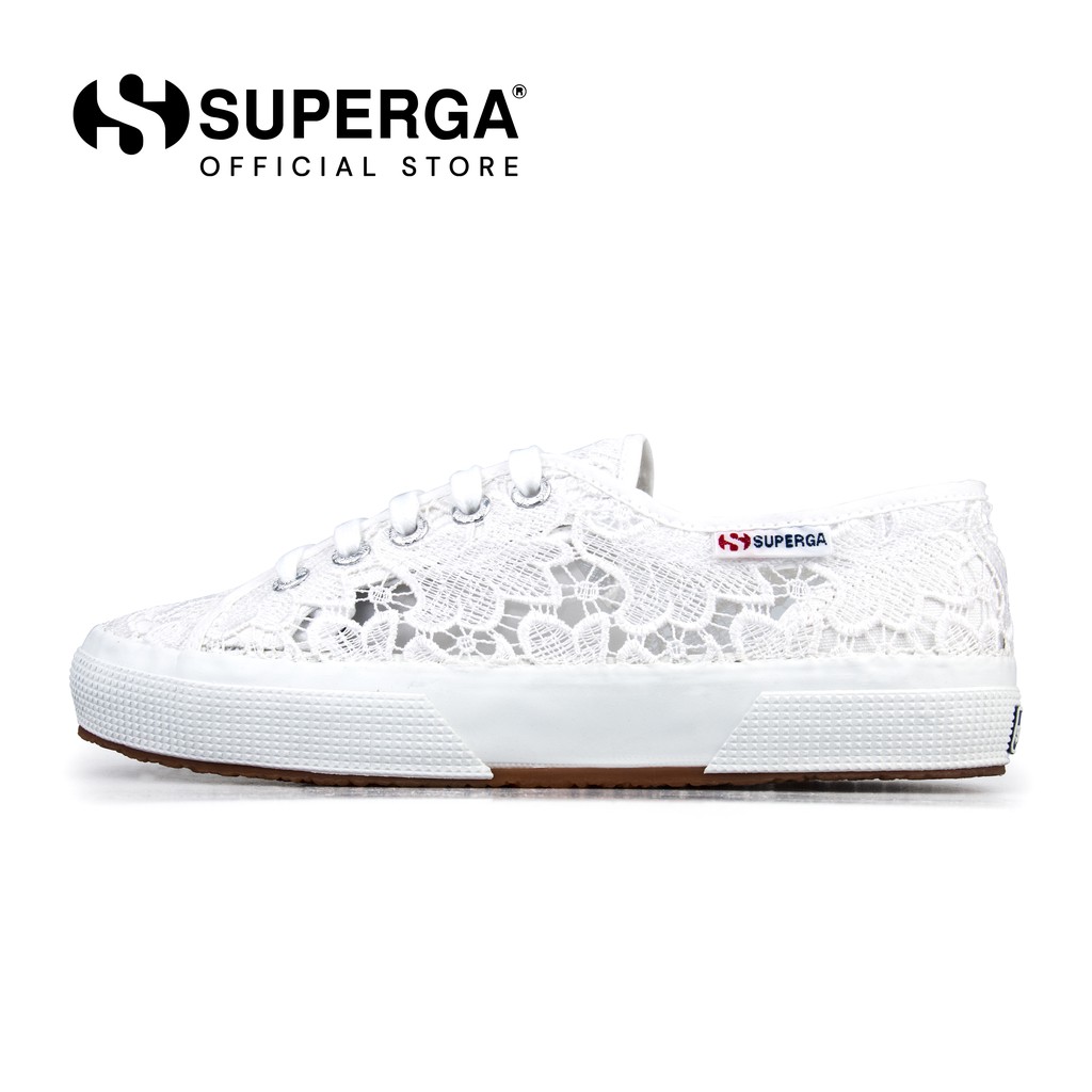 superga lace white