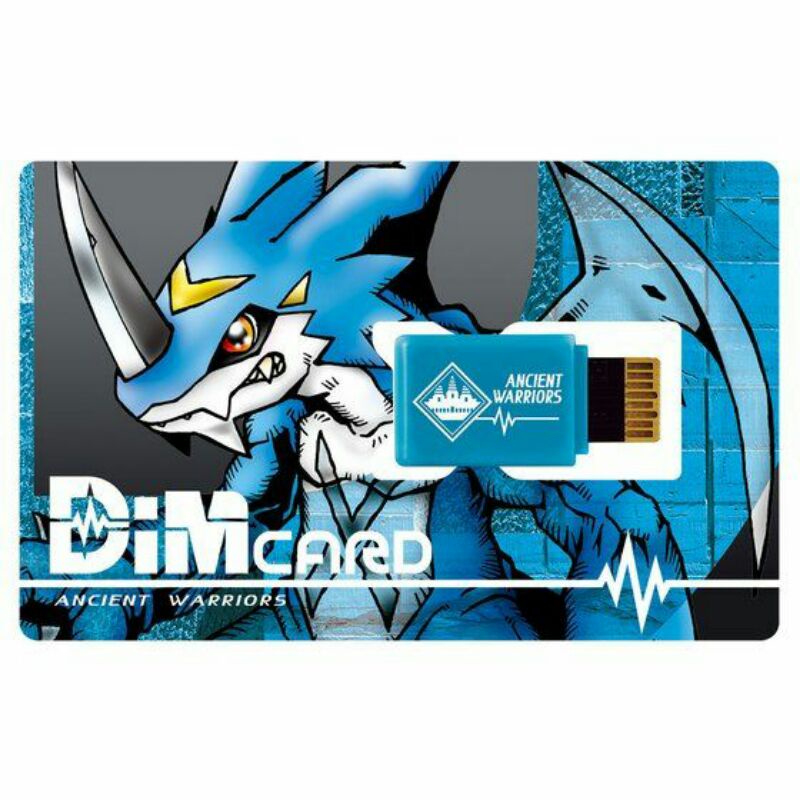 Digimon Digital Monster Vital Bracelet Ancient Warrior Dim Card Veemon Shopee Malaysia