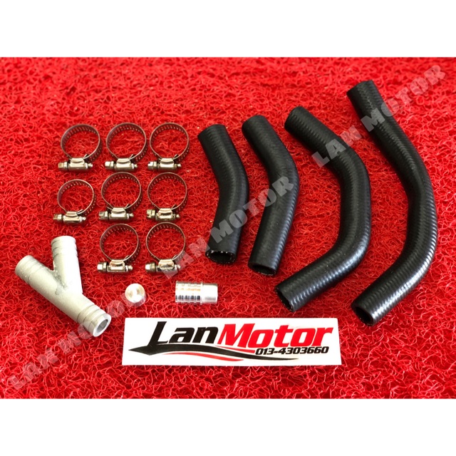 GL Racing Water Bypass Block Pipe Ping Set (Bypass) (Suitable for LC135, Y15ZR, FZ150 & Etc
