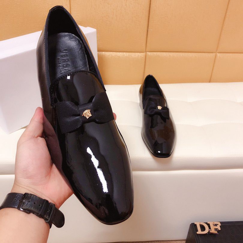 versace men's formal shoes
