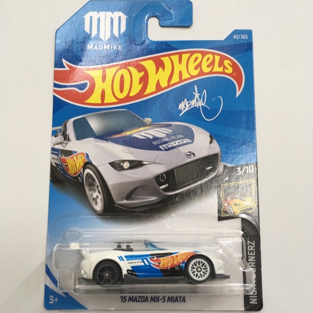 hot wheels mazda mx 5 miata